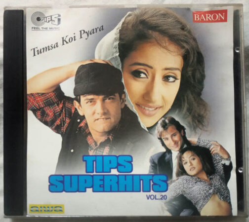 Tumsa Koi Pyara Tips Superhits Vol 20 Hindi Film Song Audio cd