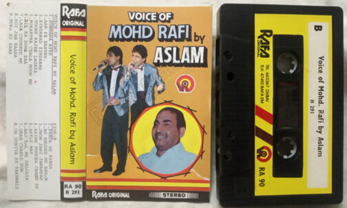 Voice of Mohd Rafi By Aslam Hindi Film song Audio cassette