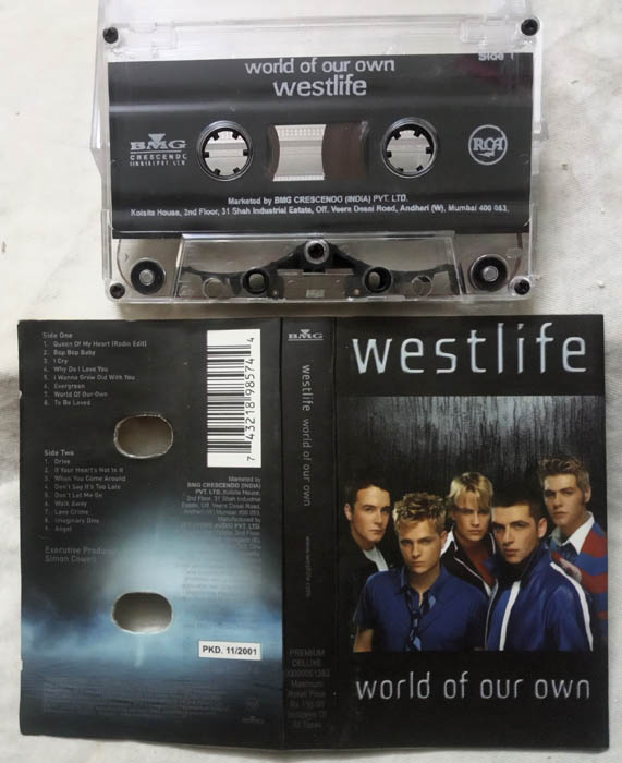 Westlife World of our own Album Audio cassette
