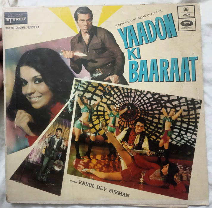 Yaadon ki Baaraat Vinyl Record LP by Rahul Dev Burman