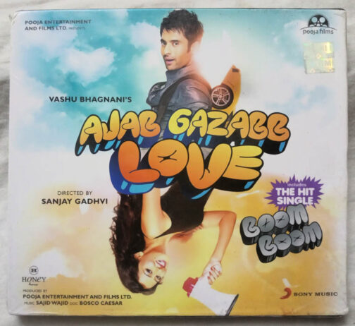 Ajab Gazabb Love Hindi Film Audio cd by Sajid Wajid (2)