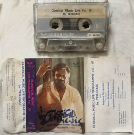 Classical Music Live Progamme Vol 9 Audio Cassette By Yesudas
