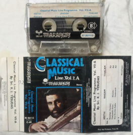 Classical Music Live Programme Vol 7.A Audio Cassette By Yesudas