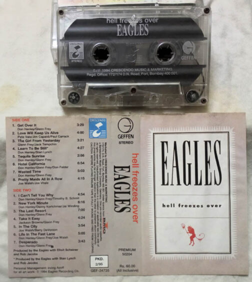 EAGLES hell freexes over Audio Cassette