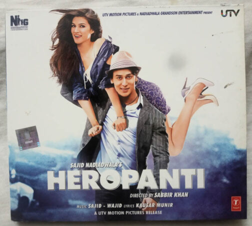 Heropanti Hindi Film Audio cd by Sajid Wajid
