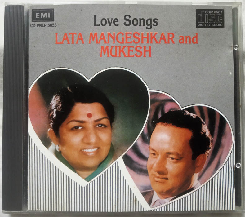 Love Songs Lata Mangeshkar and Mukesh Hindi Film Song Audio cd