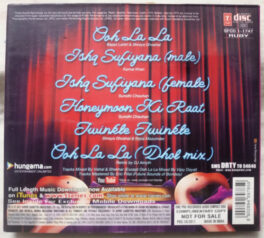 The Dirty Picture Hindi Film Audio cd by Vishal & Shekhar