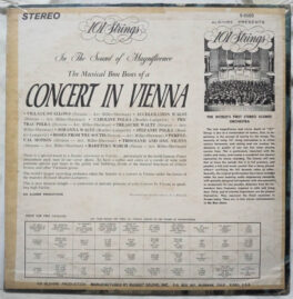 101 Strings Concert inn Vienna LP Vinyl Record