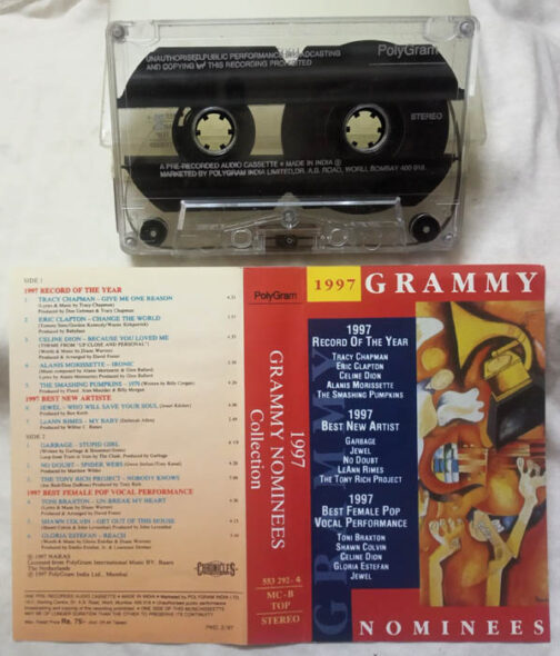1997 Grammy Nominees Collection Audio Cassette