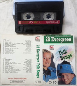 28 Evergreen Folk Songs Audio Cassette