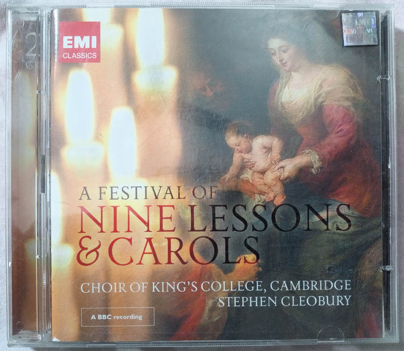 A Festival of Nine lessons & Carols Choir of Kings college Cambridge Stephen Cleobury Audio cd