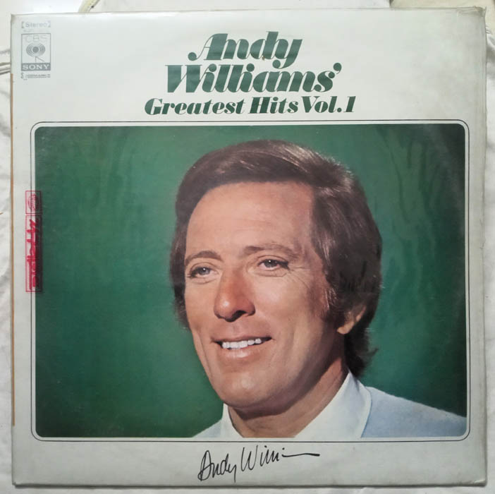 Andy Williams Greatest Hits Vol 1 LP Vinyl Record