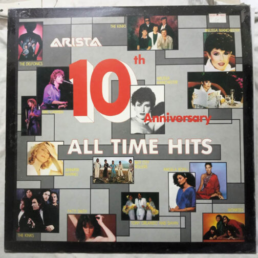 Arista 10th Anniversary All Time Hits LP Vinyl Record