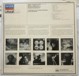 Bach Suites Suiten 2 & 3 LP Vinyl Record