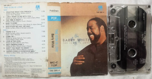 Barry White The Icon is Love Audio Cassette