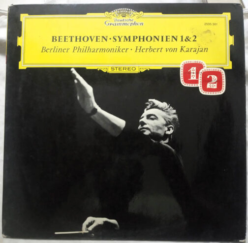 Beethoven Symphonien 1 & 2 LP Vinyl Record