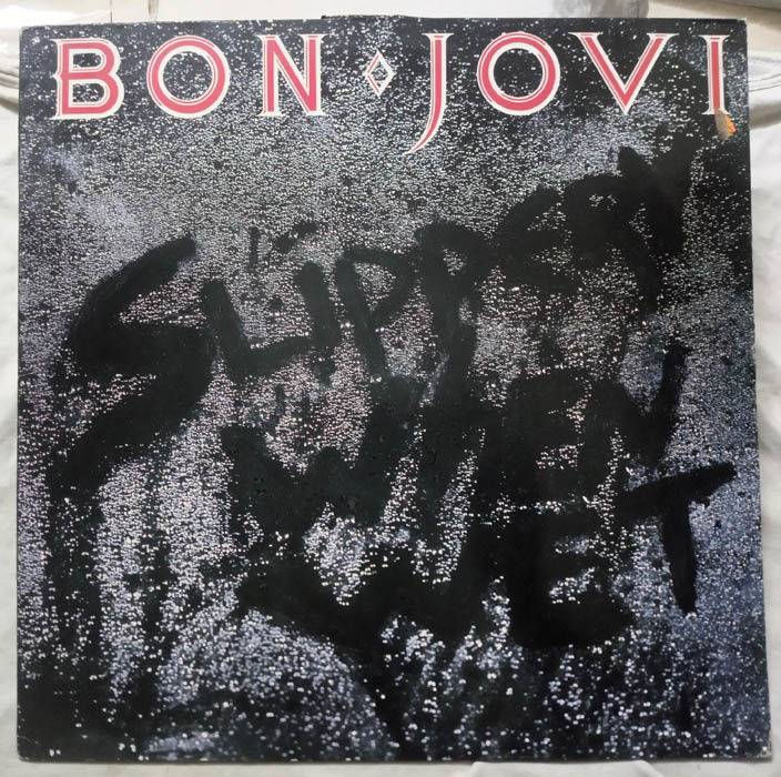 Bon Jovi Slippery When Wet Album LP Vinyl Record