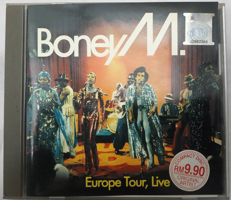 Boney M Europe Tour Live Audio cd