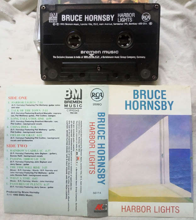 Bruce Hornsby Harbor Lights Audio Cassette