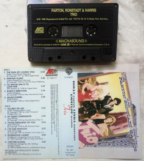 Dolly Parton Linda Ronstadt Emmylou Harris Trio Audio Cassette