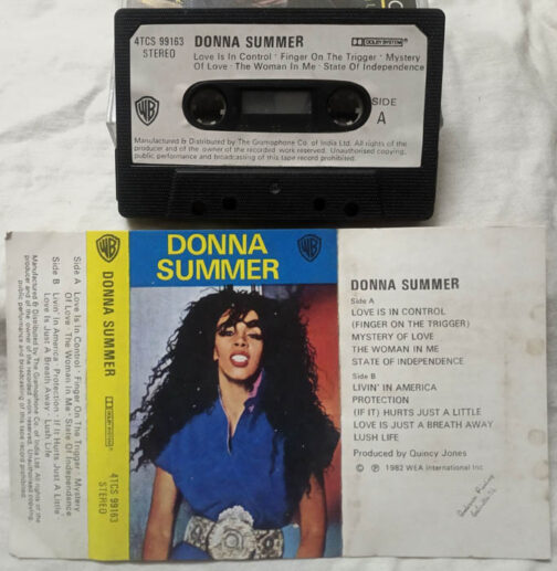 Donna Summer Album Audio Cassette - Tamil Audio CD, Tamil Vinyl Records ...