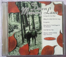 Down Memory lane Album Audio cd