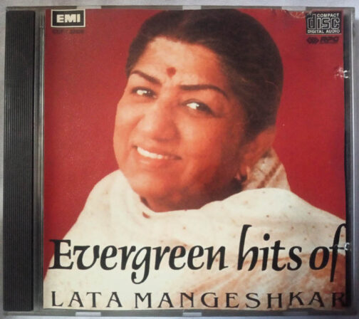 Evergreen Hits of Lata Mangeshkar Hindi Film Songs Audio CD