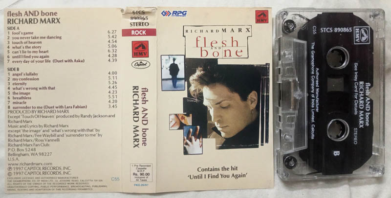 Flesh and Bone Richard MARX Audio Cassette