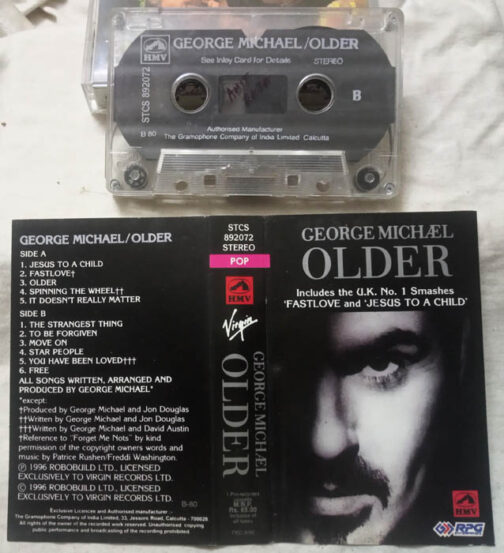 George Micheal Older Audio Cassette