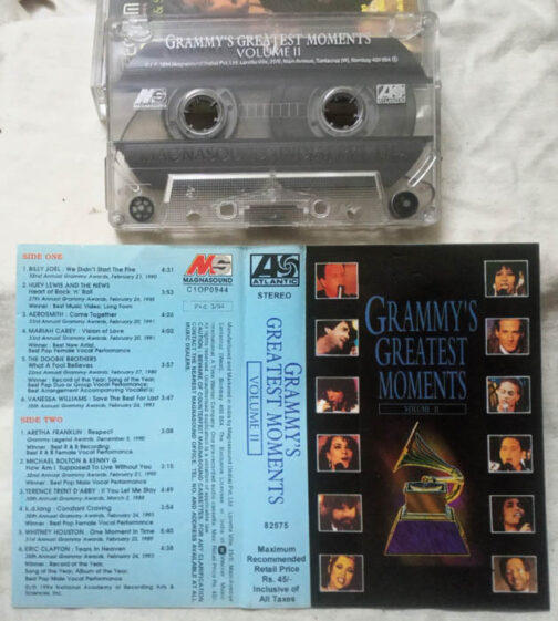 Grammys Greatest Moments vol 2 Audio Cassette