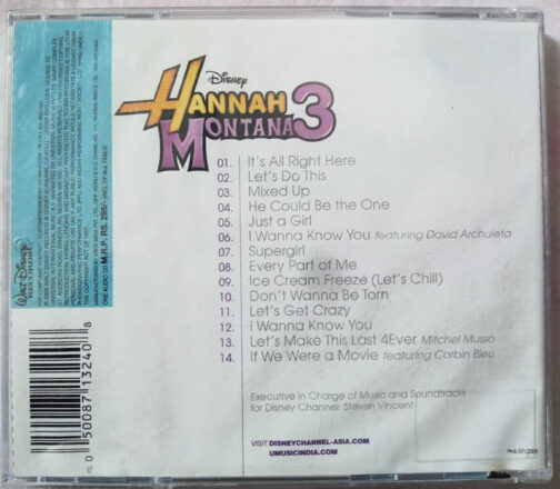 Hannah Montana 3 Audio cd (2)