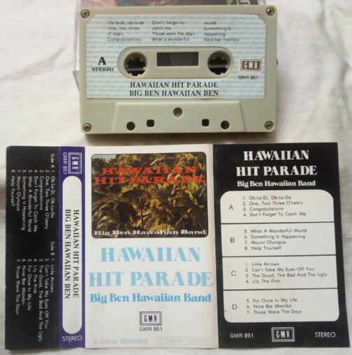 Hawaiian Hit Parade Big Ben Hawaiin Band Album Audio Cassette