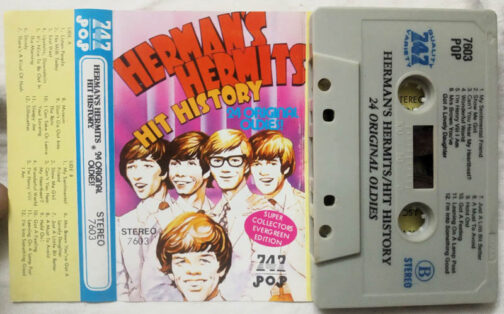 Hermans Hermits Hit History 24 Original Oldies Audio Cassette
