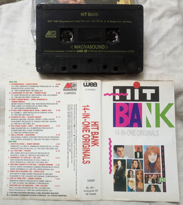Hit Bank 14 in One Originals Audio Cassette