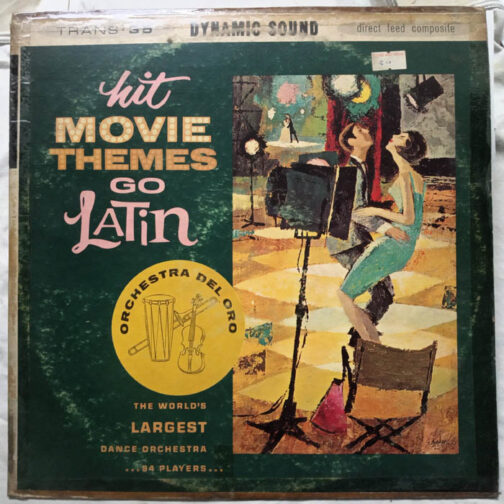Hit Movie Themes go latin Vinyl Record