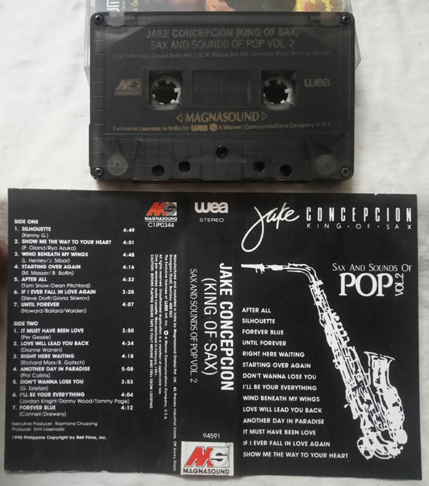 Jake Concepcion King of Sax Audio Cassette