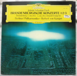 Johann Sebastian Bach Brandenburgische Konzerte 1 2 3 LP Vinyl Record