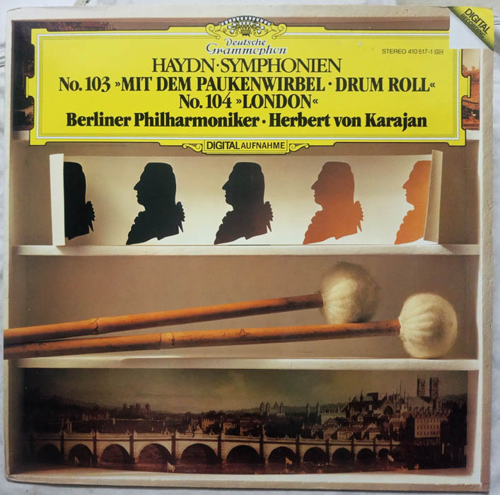 Joseph Haydn Symphonnie Es Hob Hob 1103 - Symphonnie D dur hob 1.104 LP Vinyl Record (2)