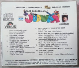Judwaa Audio cd By Anu Malik