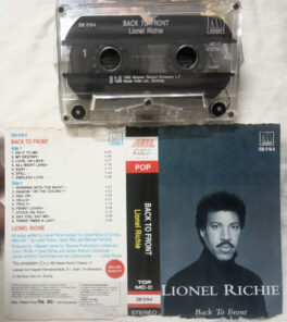 Lionel Richie Back to Front Audio Cassette