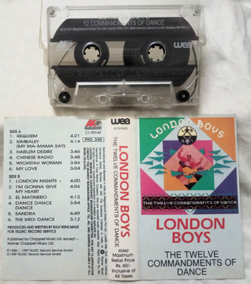 London Boys The Twelve Commandments of dance Audio Cassette