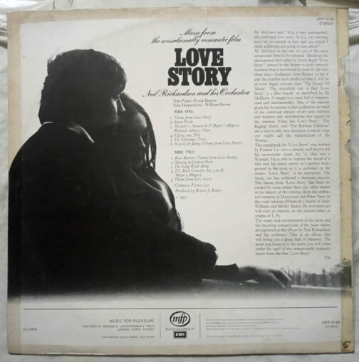 Love Story Neil Richardson and his Orchestra LP Vinyl Record