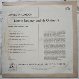 Lovrs in london Norrie paramor and his orchestra LP Vinyl Record