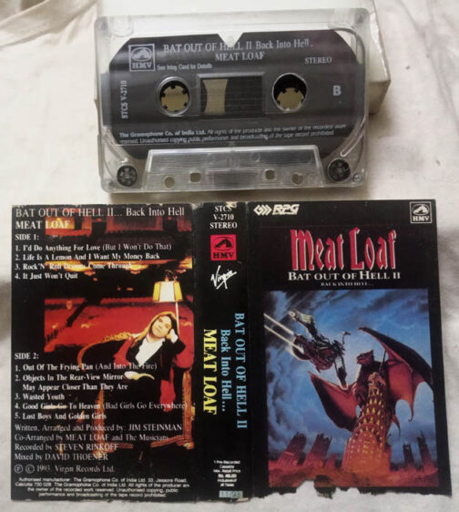 Meat Loaf Bat out of Hell 2 Audio Cassette
