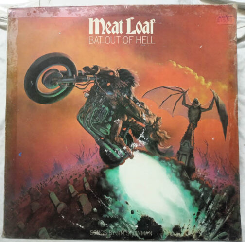 Meat Loaf Bat out of Hell LP Vinyl Record