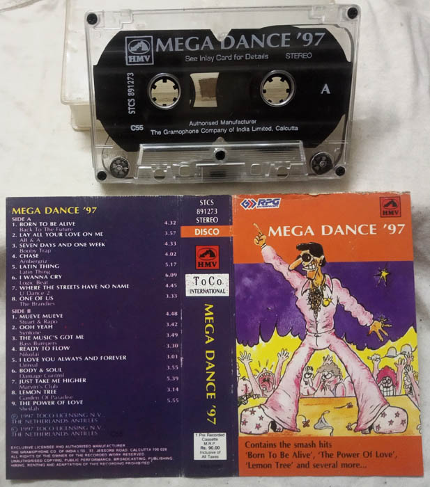 Mega Dance 97 Audio Cassette