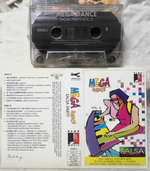 Mega Dance Salsa Party Audio Cassette