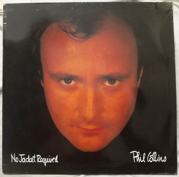No jacket required phil Collins LP Vinyl Record