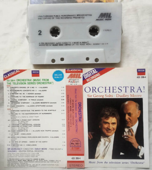 Orchestra Sir Georg Solti Dudley Moore Audio Cassette