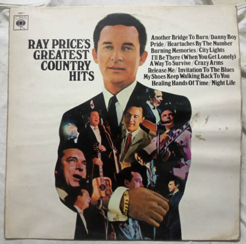 Ray Prices Greatest Country Hits LP Vinyl Record